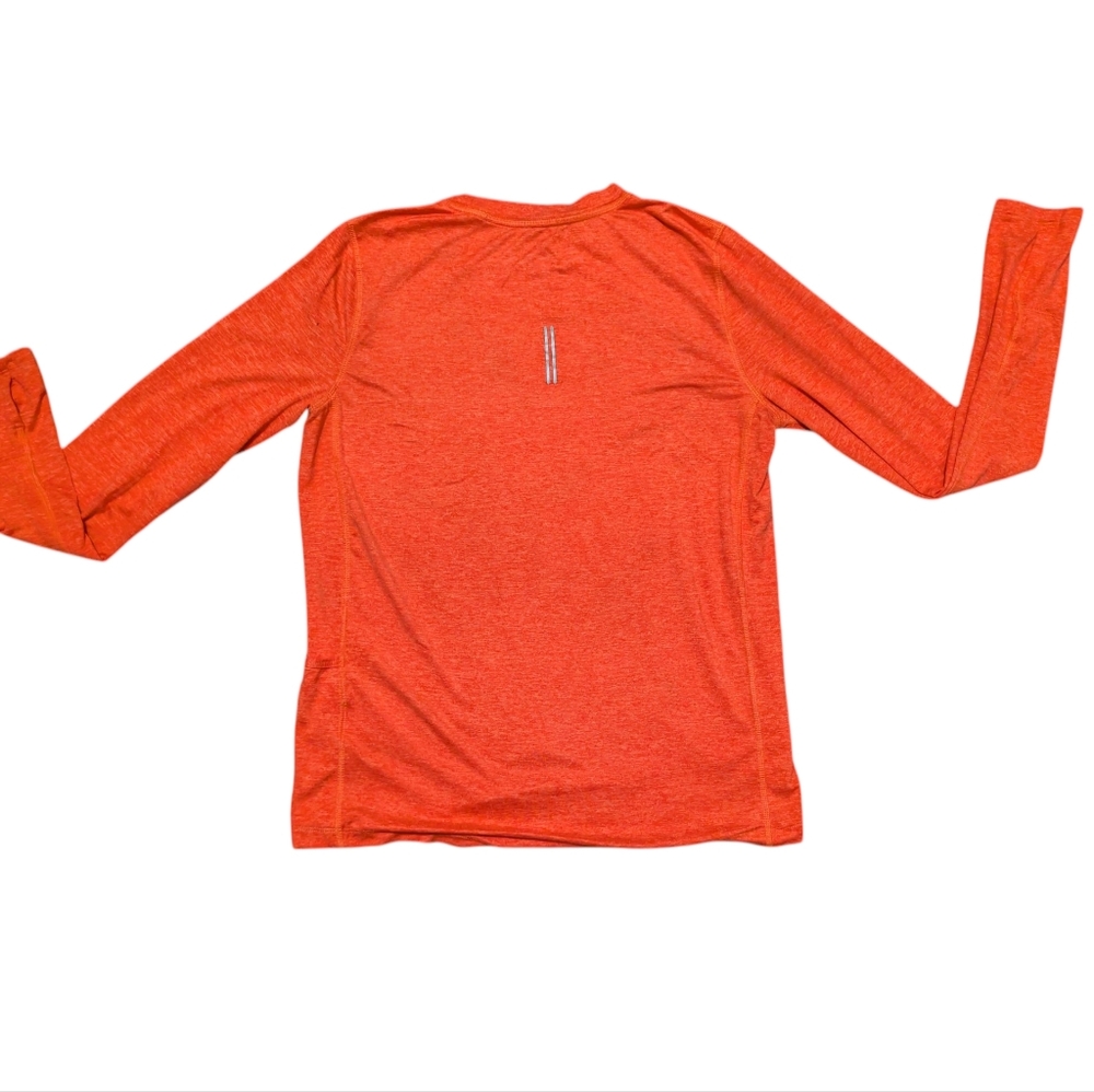 Nike Dri-FIT Athletic Shirt Orange Women's Small Activewear Athleisure Gym - Picture 4 of 5